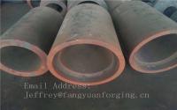 China C15 Forged Sleeves Forged Tube / Block with hole Forged Ring Normalized And Proof Machined factory