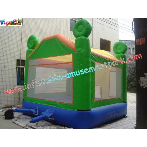 Quality Children Shrek Slide Inflatable King of the Castles Bouncy Castles for for sale