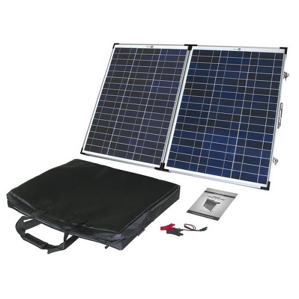 Quality 60W Poly Portable Folding Solar Panels Anodized Aluminum Alloy Frame for sale