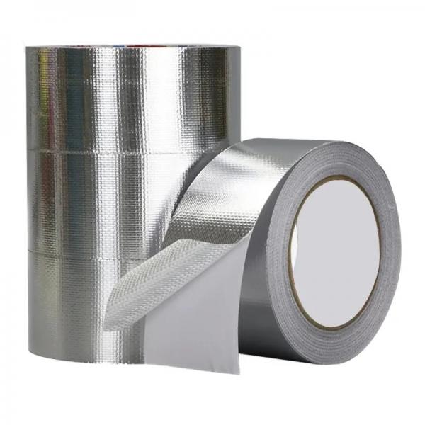 Quality HVAC Fiberglass Cloth Aluminum Foil Tape High Performance Flame Retardant for sale