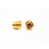 Quality 40 GHz SSMP Hermetically Sealed Male Plug SMPM RF Connector Mini SMP Thread-in Connector for sale
