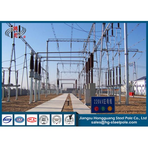 Quality Galvanized Electric Substation Steel Structures for Power Transformer Substation Industry for sale