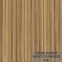 Quality Melamine Fancy Plywood Board OEM Zebra Wood Plywood Customized for sale