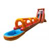 China Obstacle  Jumpy Large Inflatable Water Slide Quick Set Up Conveninet Installation factory