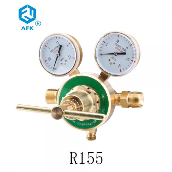 Quality Laboratory Brass Pressure Regulator , Large Flow Natural Gas Pressure Reducer for sale