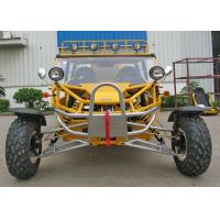 China High Power Buggy Go Kart 1100cc , Four Seater Go Kart With Head Cover / Head Light factory