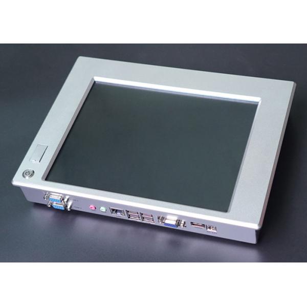 Quality Front USB Port Rugged Touch Panel PC Windows Embedded Touch Screen Silver Color for sale