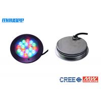 Quality Customized Energy Saving Round Led Underwater Pool Lights Cree Chip for sale
