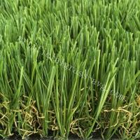 Quality Silky Soft Monofilament PE + Curly PP Outdoor Artificial Turf / Artificial Grass for sale