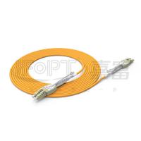 China High-Density Pulling Tab LC Duplex Reversible Fiber Patch Cable factory