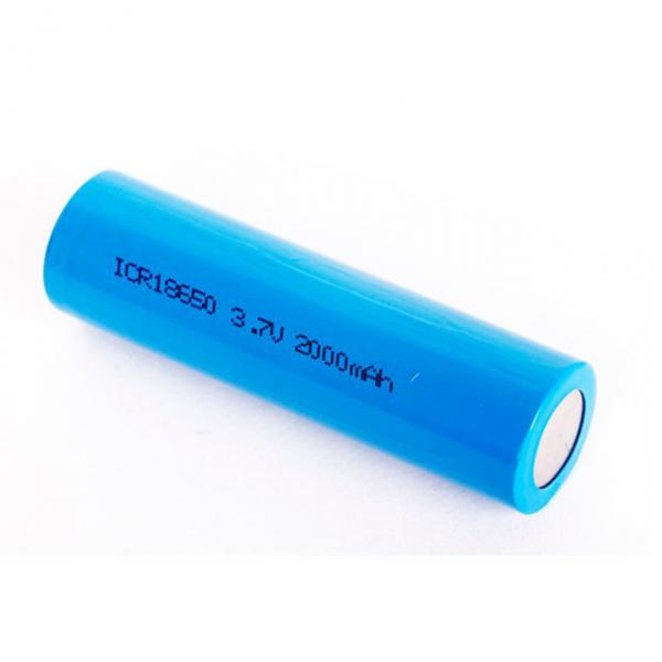 Quality Blue PVC Color Ternary Lithium Ion Battery 2000mAh Capacity For Electric Car for sale