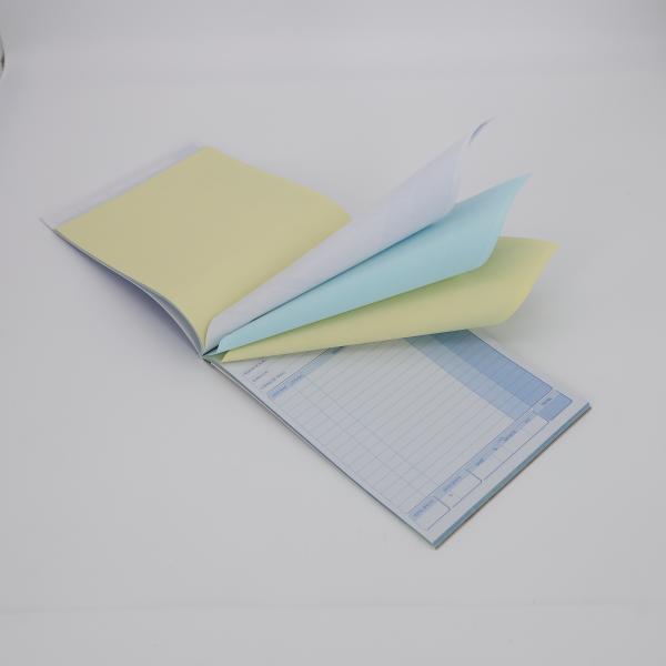 Quality 55gsm Copy Writing NCR Paper 3 Part Carbonless Paper Printing 700mm for sale