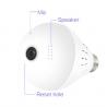 China 360 Degree Panoramic LED Light Camera IP Two-Way Audio Light Bulb Wireless Video Camera For Home factory