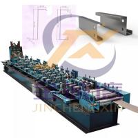 China Size adjustment 80-300mm CZ purlin roll forming machine for steel structure houses factory