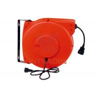 China Oil Proof Heavy Duty Retractable Electric Cable Reels Length 10m - 15m Cable factory