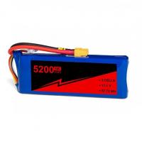 Quality 11.1V 25C 5200mAh 3S FPV Lipo Battery With W/XT-90 For UAV RC Boat Car for sale