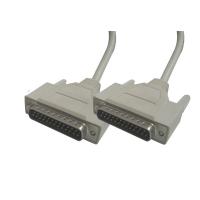 Quality DB15 DB25 DB37 DB44 RS232 Extension Serial Cable Male To Female for sale