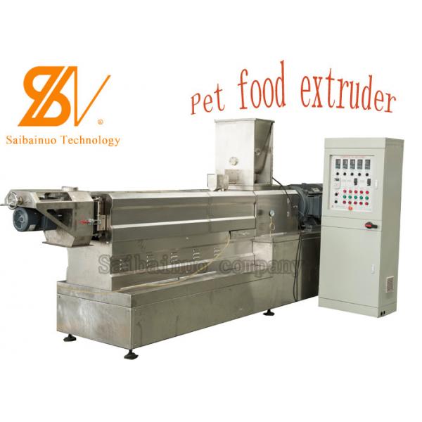 Quality Siemen Motor 200kw 500kg/H Pet Food Extruder Machine for sale