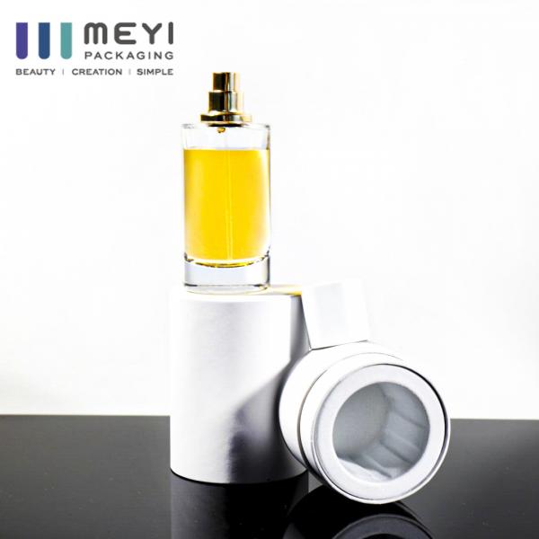 Quality No - Leaking 50ml Perfume Bottle Glass With White Magnetic Perfume Cap for sale
