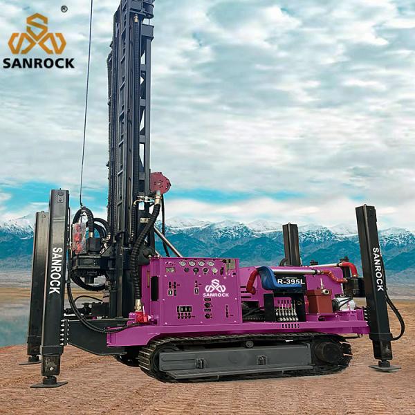 Quality Water Well Drilling Rig Machine 400m Depth Crawler Hydraulic Water Drilling Rigs for sale