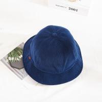 China Terry Cloth Fabric 60cm Fisherman Bucket Hat Customization Woven Tag factory