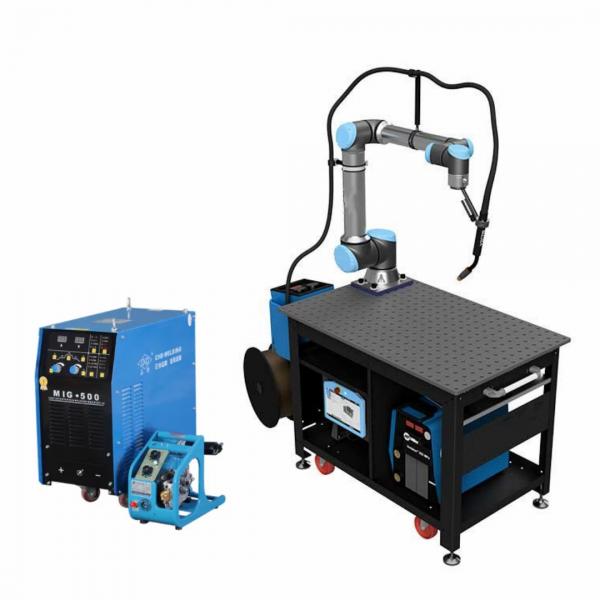 Quality Mig Welding Robot UR10 Welding Cobot Universal Robot With MIG 500 Welding Machine And Torches for sale