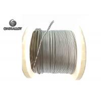 China 19 Strands 2080 Nickel Chromium Wire Hydrogen Annealing For Heating Rope material factory