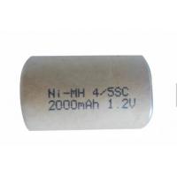 China 1.2V 4/5SC Size NiCd Rechargeable Batteries 1200mAh Sub C Nicd Battery Cell for sale