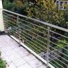 China Terrace Stainless Steel Rod Balustrade With 8mm / 12mm Solid Rod , 12.7mm Hollow Tube factory