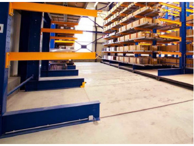 Electric Mobile Cantilever Racking System