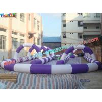 China OEM or ODM Durable Inflatable Outdoor Fun Games Inflatable colorful race track factory