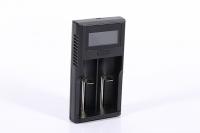 China Multi Functional Dual Bay Charger , 18650 Lithium Ion Battery Charger 131mm X 69mm X 36mm factory