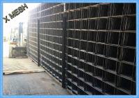 China Coated Welded Wire Mesh Panels A393 Rectangular Hole Concrete Reinforcing factory