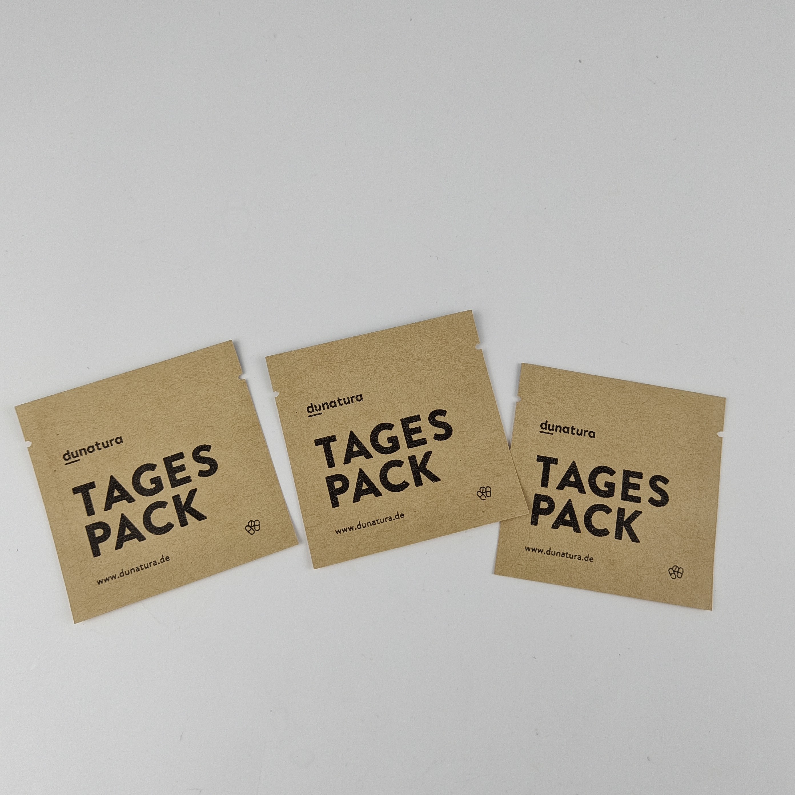 China Custom Logo Tages Pack Bag Heat Seal 3 Side Seal Flat Kraft Paper Aluminum Foil factory