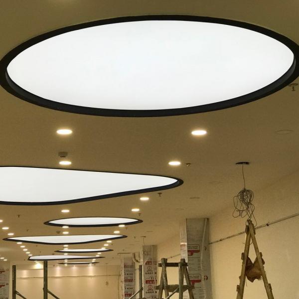 Quality Special Shaped Stretch Pvc Ceiling Film For Indoor Ceiling Shopping Mall Ceiling for sale