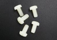 China White Nylon Screws M2 Machine Round Head Plastic Micro Fastener factory