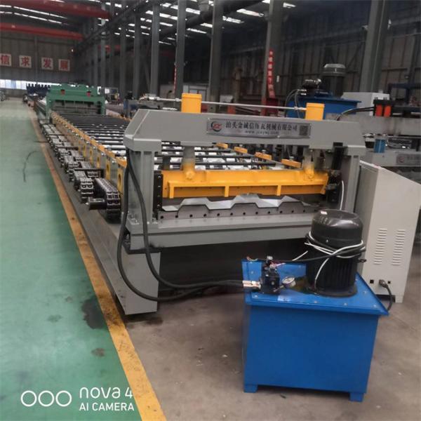 Quality JCX Floor Decking Roll Forming Machine R Panel Roll Former 0.8-2.5mm Thickness for sale