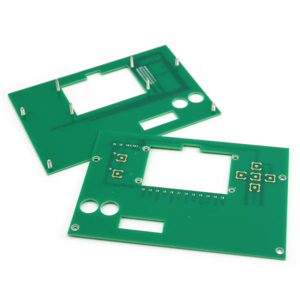 Quality FR4 Double Sided PCB Board , Membrane Keyboard PCB With Connector Mounted And Studs for sale