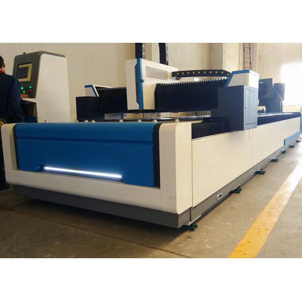 Quality High Efficiency CNC Laser Steel Cutting Machine , 1000W 1500 X 6000mm Industrial Laser Cutter for sale