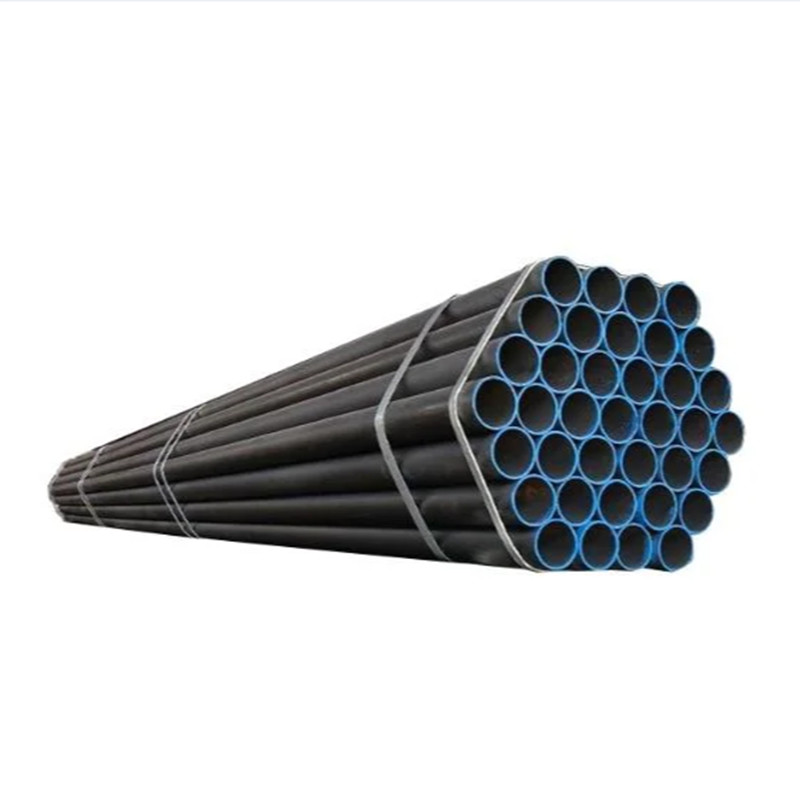 China ASTM A53 Seamless Low Carbon Steel Pipe API 5L Round Black ASTM A106 factory