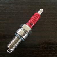 China Ignition Parts Red D8TC NGK D8EA Motorcycle Spark Plugs For Motorcycle Accessories for sale