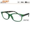 China New design reading glasses plastic hinge,two pins on the frame,suitable for men and women factory