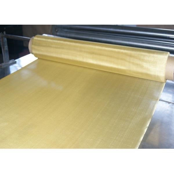 Quality High Bright Decorative Brass Wire Mesh Roll Woven Wire Screen Cloth 1m-50m for sale