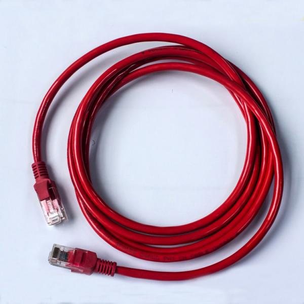 Quality HDPE Insulation 1000Mbps UTP Cat5e Patch Cord With Rj45 Connectors for sale