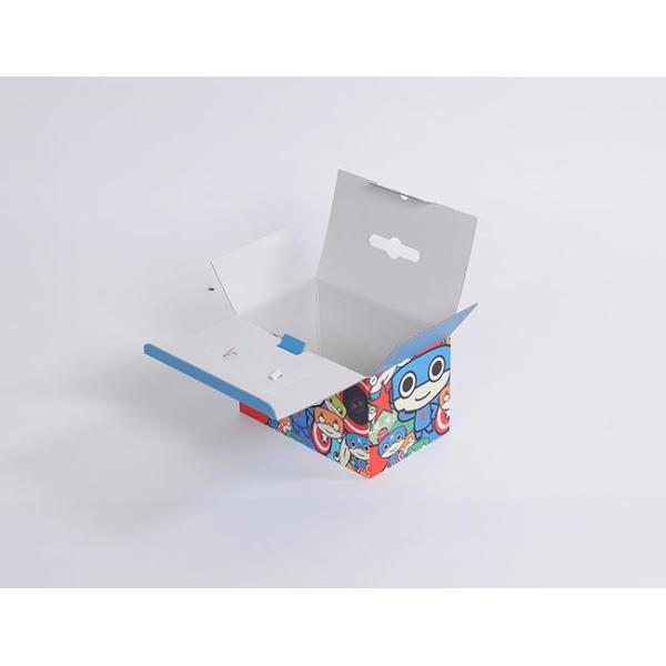 Quality FSC E Flute  Corrugated Paper Box Folding Type  Customized Shape And Logo for sale