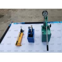 China Hydraulic Manual Hand Pump For Double Packer Hole Sealing factory