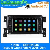 China Ouchuangbo auto radio multimedia stereo android 7.1 for Suzuki Grand Vitara 2005-2011 with 3g Wifi USB ROM 16GB DVD disc factory