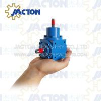 China JTV65 Small Spiral Bevel Gears Right Angle Gearbox 12MM Shaft Transmission Ratio 1:1, 2:1 factory