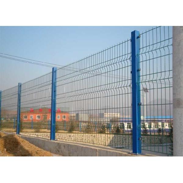 Quality Square Post Green V Mesh Fencing for sale