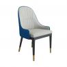 China 88 CM 6 Seater Fabric Dining Chairs Lined factory